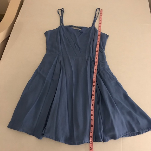 Open-back rayon mini dress - Picture 9 of 9